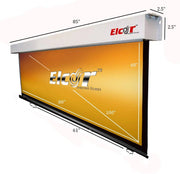Elcor Spring Action Projector Screen (5ft X 7ft) 100 Inch Diagonal Elcor